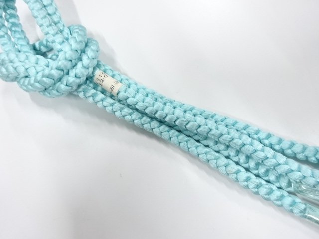 JAPANESE KIMONO / UNUSED HAND-TIED OBIJIME
